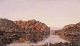 Amaldus Clarin Nielsen Morgen ved Ny-Hellesund Germany oil painting art